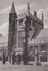 En el Cuadrángulo del Colegio Magdalen