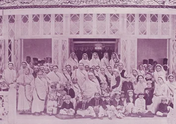 Ceremonia de Investidura Navjoti en la Casa de Sir Dinshaw Petit, Baronet