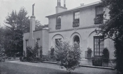 Casa de Keats, Lawnbank, Hampstead, donde escribió su "Oda a un ruiseñor"