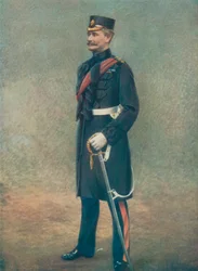 Teniente General R. Pole-Carew. Comandante de la Undécima División, Fuerza de Campo Sudafricana