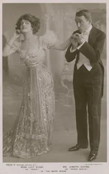 Lily Elsie y Joseph Coyne en La Viuda Alegre