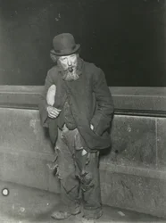 Vagabundo con una pipa, Londres