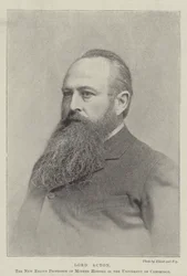 Lord Acton, el Nuevo Profesor Regio de Historia Moderna en la Universidad de Cambridge