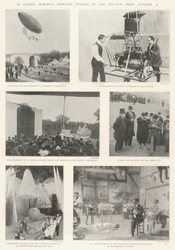 La disputada victoria de M Santos Dumont del Premio Deutsch, 19 de octubre