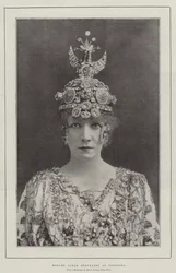 Madame Sarah Bernhardt como Teodora