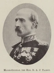 Mayor general el Honorable R A J Talbot