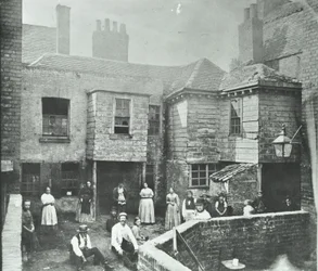 Mercado Court, Londres, 1868