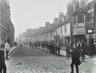 Mill Lane: desde Deptford Broadway, Londres, 1895