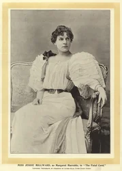 Señorita Jessie Millward, como Margaret Marrable, en The Fatal Card