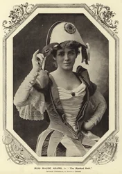 Señorita Maude Adams, en The Masked Ball