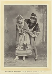 Miss Phyllis Broughton y Mr Hayden Coffin en Marjorie