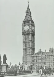 Parliament Square, Westminster LB: Big Ben, 1896