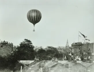 Poplar Recreation Ground: globo aerostático, 1892