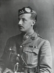 Retrato del Capitán Arthur Henderson VC, 2º Batallón Argyll y Sutherland Highlanders, 1915