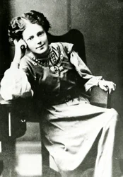 Retrato de Mary Eleanor Gawthorpe, c.1909