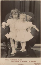 Princesa María y Príncipe Enrique de Gales