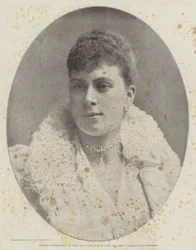 Princesa Victoria Mary de Teck, la futura esposa de SAR el Duque de Clarence y Avondale