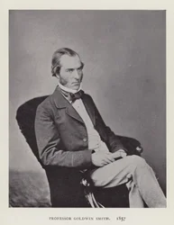 Profesor Goldwin Smith, 1857