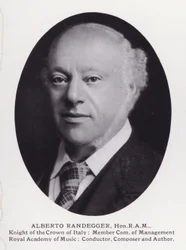 Hombres Prominentes de Londres: Alberto Randegger