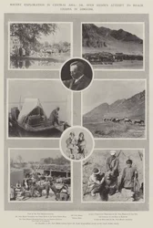 Reciente exploración en Asia Central, el intento del Dr. Sven Hedin de llegar a Lhasa disfrazado