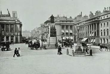 Regent Street, Westminster: Waterloo Place mirando hacia Regent Street, 1896