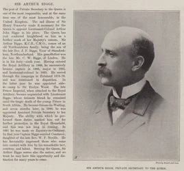 Sir Arthur Bigge, secretario privado de la Reina