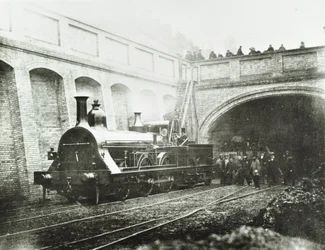 Stafford Street, locomotora experimental, 1862