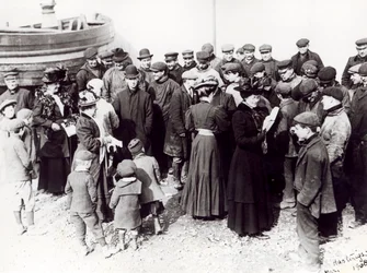 Sufragistas en Hastings