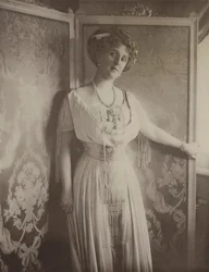 La baronesa von Eckardstein (foto b/n)