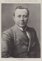 Los médicos en asistencia durante la enfermedad de Su Majestad