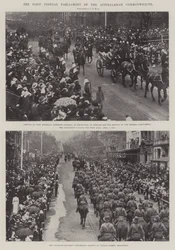 El primer parlamento federal de la Commonwealth de Australasia