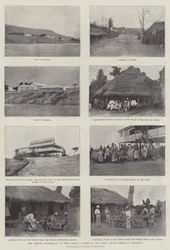 Las Agresiones Francesas en África Occidental, Escenas en el Territorio de la Compañía Real del Níger