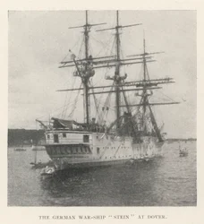 El Buque de Guerra Alemán Stein en Dover