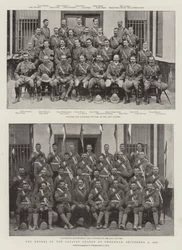Los héroes de la carga de caballería en Omdurman, 2 de septiembre de 1898