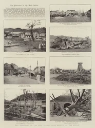 El huracán en las Indias Occidentales, algunos efectos de la tormenta