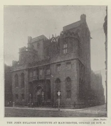 El Instituto John Rylands en Manchester, inaugurado el 6 de octubre