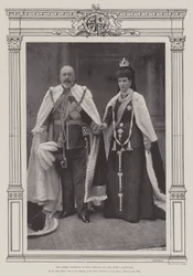 El último retrato del Rey Eduardo VII y la Reina Alexandra