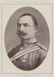 Los Líderes de la CIV, Teniente Coronel el Conde de Albemarle, comandante de la Infantería