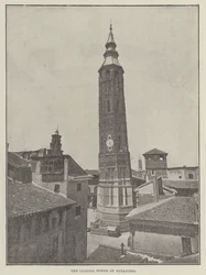 La torre inclinada de Zaragoza