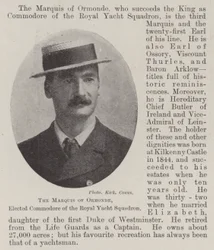El Marqués de Ormonde, elegido comodoro del Royal Yacht Squadron