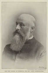 El nuevo obispo de Norwich, el reverendo John Sheepshanks