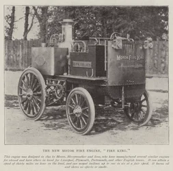 El nuevo motor de bomberos, Fire King