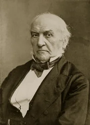 El Honorable W. E. Gladstone (foto sepia)
