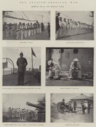 La Guerra Hispanoamericana, Tipos Navales y Militares Americanos