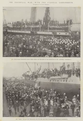 La guerra de Transvaal, con los contingentes coloniales