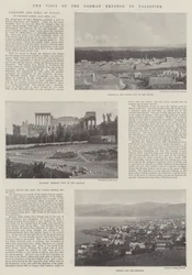 La visita del emperador alemán a Palestina