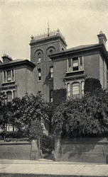La casa de Theodore Watts-Dunton (1832-1914) en Putney Hill