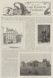 El difunto Lord Randolph Churchill