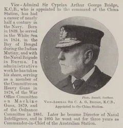 Vicealmirante Sir C A G Bridge, KCB, Nombrado a la Estación de China
