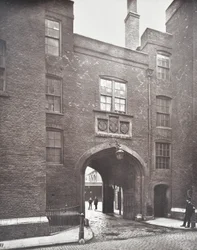 Vista de la Puerta de Lincolns Inn, Londres, 1876